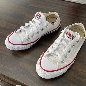 Converse- White Womens Chuck Taylor All star Low shoes